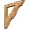 Ekena Millwork Funston Slat Rough Sawn Bracket, Western Red Cedar, 4"W x 36"D x 36"H BKT04X36X36FST06RWR - alternate 1
